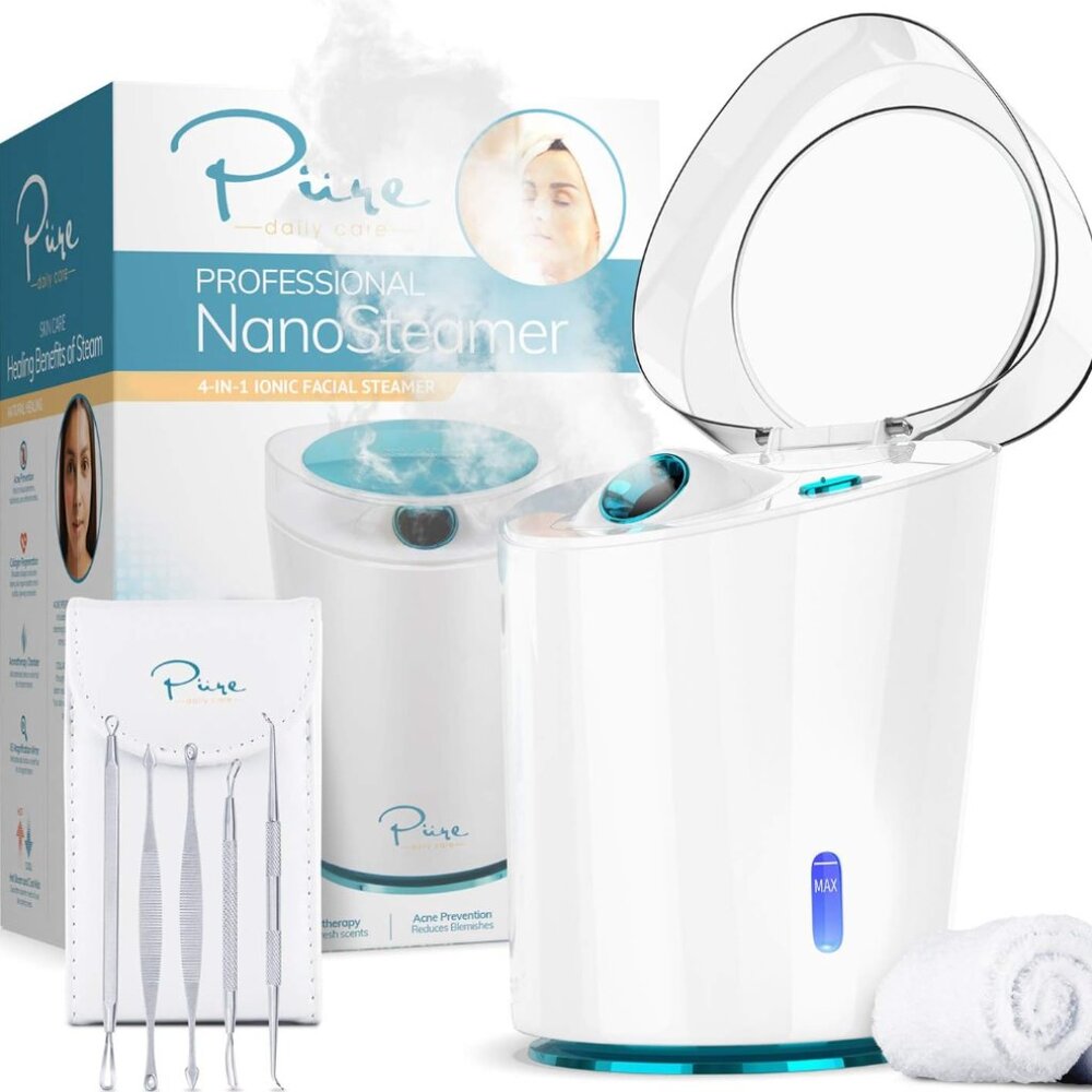 NanoSteamer PRO Professional 4-in-1 Nano Ionic Facial Steamer for Spas